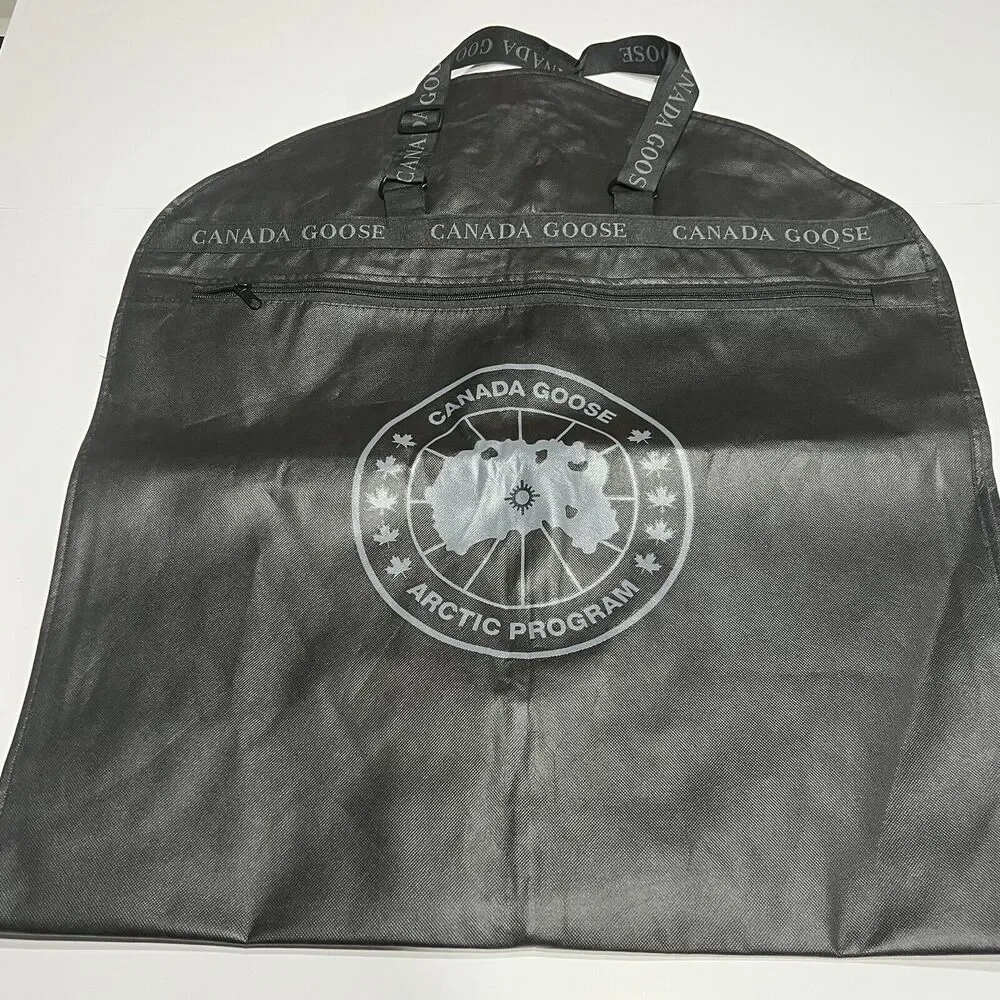 Canada Goose Black Garment Bag Arctic Program Breathable Fabric 54 x 24 in